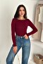 Buzyy Boat Neck Long Sleeve Blouse