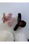 Set of 2 Plush Buckle Clips – Butterfly Bow and Twisted Cherry Detail