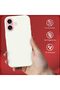 iPhone 16 Pro Max Liquid Silicone Case (Color White) - 7