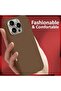 iPhone 16 Pro Max Liquid Silicone Case (Color Brown) - 5