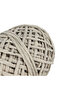 Beige Macrame Cord 250 Gr |   100% Natural Cotton |   Single Twist |   For Crafts and Decorative Designs - 2