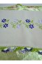 Handmade Embroidery Embroidered Needle Embroidered Prayer Cover Dowry Holder Mevlit Hijab Crepe Fabric 145X75 cm - 8