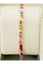 Colorful Stone Steel Gold Bracelet (Model 22) - 4