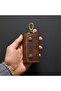 Multi Keychain Genuine Leather Key Holder Organizer