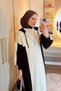 Samira Hooded Sports Knitwear Dress Brown