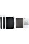 Portfolio Business Padfolio Folder with Zipper - A4/Letter Size, Black - 6