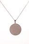 Silver Color Surah Al-Quran Written Steel Necklace Non-Tarnish Stainless Steel Chain Unisex Necklace - 5