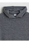 Anthracite Hooded girls' sweatshirt and sweatpants - 5