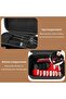 Hard Travel Case for Hair Clippers Trimmer Organizer Storage Bag (L, Black) - 3