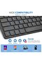 Wireless Bluetooth Keyboard – Slim Portable Mini Keyboard for iPad, Tablets, iPhone, Andro - 2