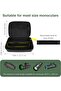 Monocular Telescope Case, Compatible with Multiple Monoculars - Black (Case Only) - 4