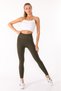 Shaping / Sculpting Knitwear Leggings One Size Makes You Look Thin High Waist - 2