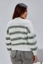 Coool Oversized Wide Fit Crew Neck Lucy Striped Sweater - 3
