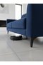 Sofa Furniture Armchair Tv Unit Leg 12 cm Black Plastic Riser Foot Legs - Black - 4Pcs - 6