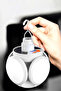 Camping Lamp Searchlight White Light Solar Powered Solar Lighting 5 Blades Foldable - 3