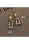 Nova Curve-Square Earrings - 4