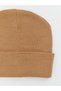 Two Mt Shop Quality Lcw Eco Beige Knitwear Plain Women's Beanie - 2