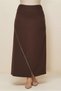 Zipped Detailed Skirt 60712