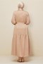 Belted Jacquard Dress 20874 - 4