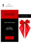 Women's Red Shiny Bow Ribbon Long Luxury Buckle - 3