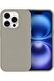 iPhone 16 Pro Max Liquid Silicone Case (Color Dark Grey) - 2