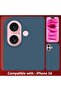 iPhone 16 Liquid Silicone Case with Microfiber Lining (Color Blue) - 6