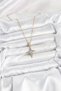 316L Steel Chain Gold Color Polar Star Model Zircon Stone Women's Necklace - 2
