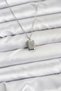 316L Steel Chain Silver Color Minimal North Star Model Women's Necklace