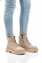 Beige Fleece Non-Slip Sole Women's Boots Serpa 5200 Z