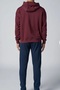 Men's Hooded Kangaroo Pocket Soft Cotton Three-Ply Fabric Top Quality Sweatshirt - 5