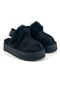 Echo Women's Plush Slippers with Black Elastic Band - 5