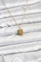 316L Steel Chain Gold Color Minimal North Star Model Women's Necklace