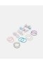 Girls Assorted Hair Clip And Elastic Set (14 Piece) - 2