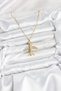 316L Steel Chain Gold Color Airplane Model Women's Necklace - 2