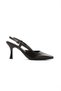 Women's High Heeled Shoes with TPU Sole, Open Back, Half Mirror, Buckle, New Season, 7.5cm Heel - 5