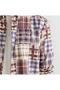 Men's Burgundy Relaxed Fit Shirt - 5