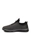 Black Rubber Laced Lightweight Flexible Men's Sports Shoes Kaif 2323 m - 5