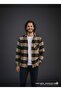 Single Pocket Detailed Plaid Textured Cashmere Cotton Button-Down Collar Winter Lumberjack Shirt