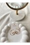 Vip Xuping Heart Detailed Thin Hoop Rosegold Earrings