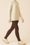40 Den Opaque Matte Bitter Brown Leak-Proof Women's Pantyhose