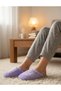 Towel Plush Women's Winter Home and Guest Slippers. Winter Women's Home Slippers. - 2