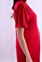 Cotton Maternity Nightgown with Breastfeeding Feature Effortt - Cherry Color - 6