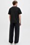 12276524 Jcosago Logo Slub Tee Ss Crew Neck Ln Men's T-Shirt - 4