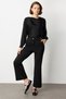Wide Leg Pants with Chain Accessories - 2