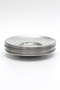Stainless Steel Hammered Tea Plate 10 cm – Options for Sets of 6 / 12 / 50 / 100 - 3