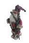 New Year Santa Claus 60cm Model with Wand and Plaid Sack - 4