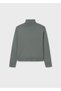 Girl's Knitwear High-Neck Sweater - 2