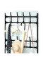 Clothes Garment Rack Organizer Indoor Hanger with 5 -Tier Bottom Storage Shelf and Hooks - 4