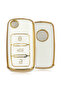 Jetta Beetle Tiguan Passat Golf Mk6 Polo 3+1 Button Nano Key Case - White