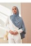 Practical Premium Jersey Shawl |   Color: Light Denim |   Size: Adult |   Chin Stitched |   Instant Hijab - 2